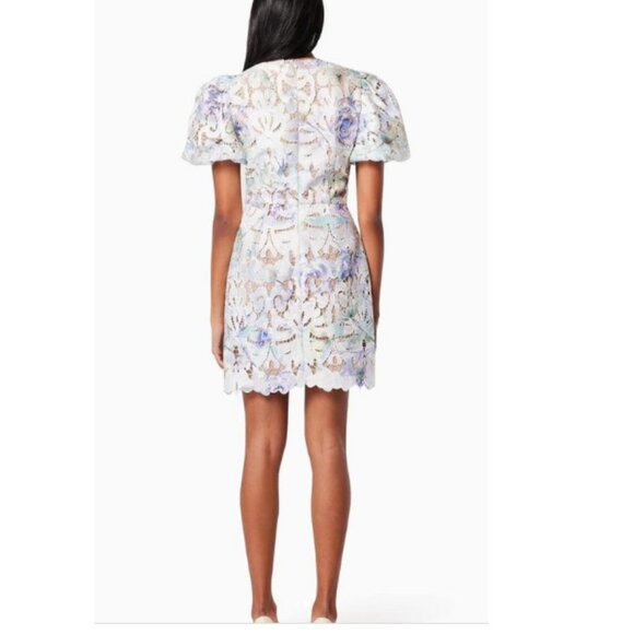Elliatt Seville Lace Mini Dress in Spring Multi - Picture 2 of 11
